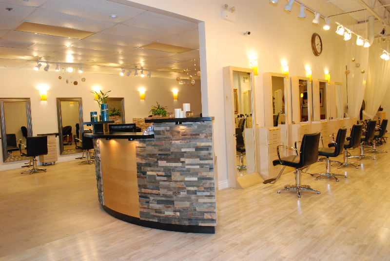 Pink Ponytail Salon Interior